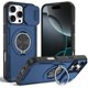 thumbnail image 1 of Funda para iPhone 15 Pro Max de 6.7 Pulgadas, Cubierta de Cámara Deslizante Incorporada y Soporte Giratorio con Anillo de Rotación de 360 °, Funda Protectora a Prueba de Golpes de Alta Resistencia,, 1 of 8