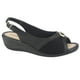 thumbnail image 1 of Sandalia Comfortflex Mujer 2396452 Negro Casual, 1 of 6