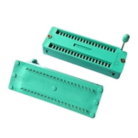Magideal - 2X Zócalos Universales Zif Ic, Zócalos Zif De Prueba Universal Ic, Zócalos Ic Universales De Prueba De 40 Pines, Para Chip Ic Del Programa De Placa De
