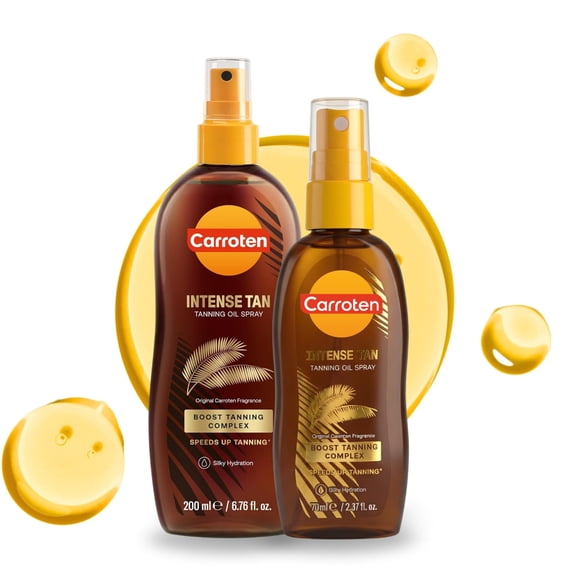 Set De Aceite Bronceador En Spray Vitamina E Coco 200 Ml