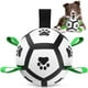 thumbnail image 1 of Pelota de fútbol para perros QDAN Dog Toy con correas para perros pequeños, 1 of 3