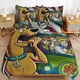 thumbnail image 1 of Scooby Doo Comforter Set 3 Pieces Quilt Cover Set Soft Bedding Sets for All Seasons, 1 of 5