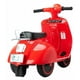 thumbnail image 3 of Moto Electrica Para Niños Vintage Montable A Batería Roja, 3 of 5