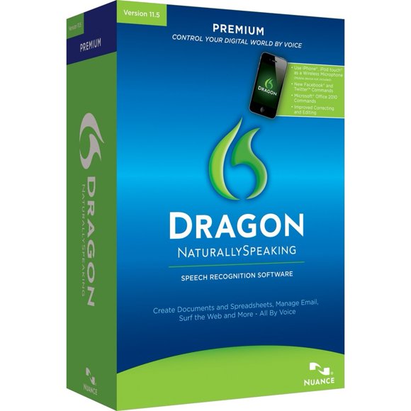 Software Nuance Dragon NaturallySpeaking Premium 11