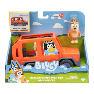 Bluey Vehiculo Familiar Y Mama Chilli