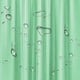 thumbnail image 3 of Cortina de ducha de 182 cm de largo, EVA resistente, transparente, con 12 ganchos, impermeable y sin olor., 3 of 6