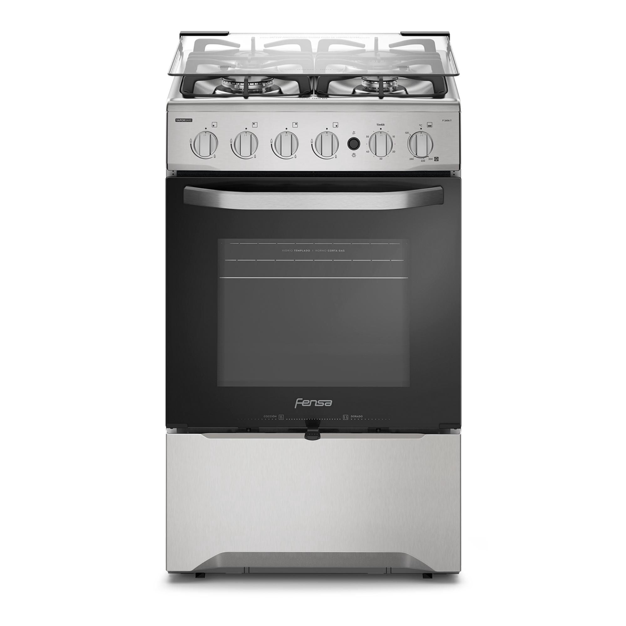 Cocina Gas licuado 4 Quemadores F 2606 T