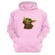 thumbnail image 1 of Polerón Canguro Yoda Bebe Sw Rosa Talla M Unisex, 1 of 2