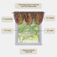 thumbnail image 4 of Cortinas de ventana ACHIM Soft Waterfall Valance, 46 x 102 cm, degradado, 4 of 6