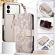 thumbnail image 5 of Funda tipo cartera de piel sintética FOXDOCK para Samsung Galaxy S26 Edge – Resistente a golpes y a las interferencias RFID – Correa de mano larga Blanco, 5 of 5
