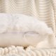 thumbnail image 3 of REGALWOVEN Paquete de 2 Fundas de Almohada Suaves y Esponjosas Modernas Acogedoras de Felpa Decorativas para Sala de Estar Dormitorio Sofá Blanco 20" x 12", 3 of 7