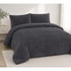thumbnail image 1 of Cubrecama de Invierno Plush Acanalado con Chiporro 2 Plazas Color Gris, 1 of 2