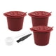 thumbnail image 5 of Cápsulas de para , con relleno de , hace que el sea Cápsulas de Taza Coffeeware para Cafe Cocina Regalos para Estilo B Rojo, 5 of 5