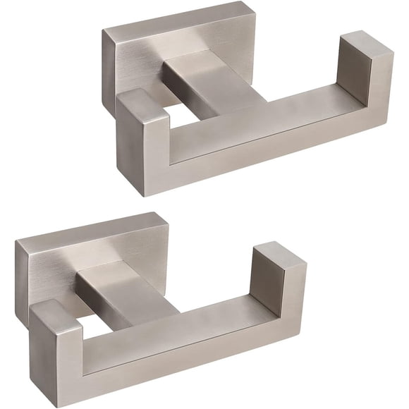 Gancho Doble NearMoon de Acero Inoxidable SUS304 para Baño