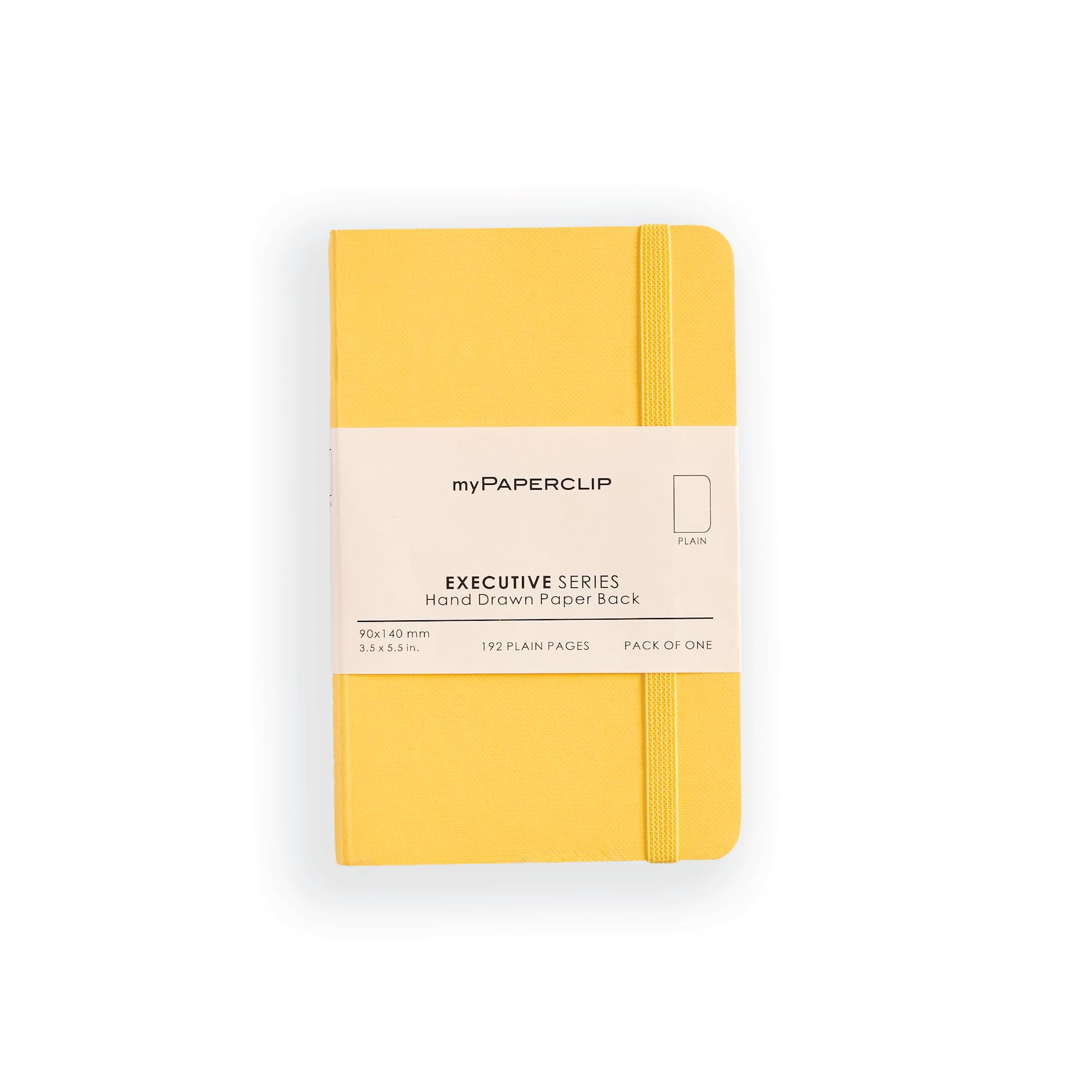 Notebook Mypaperclip Executive Series, Tamaño Pequeño, 3,5 X 5,5 Pulgadas, 192 Peniques