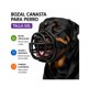 thumbnail image 3 of Bozal Canasta Perro XXL Negro Ajustable Razas Grandes, 3 of 7