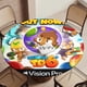 thumbnail image 5 of Bloons TD-theme Fitted Round Tablecloths Elastic Edged Table Covers Waterproof Table Cloth for Kitchen Holiday Party Tables Decor 120cm, 5 of 6