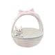 thumbnail image 1 of Canasto De Pascua De Conejo De Cerámica Cuencos De Conejito De Porcelana Maceta Decoración Para El Hogar 16cmx15.5cmx18.3cm, 1 of 3