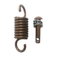 Magideal - Tapón De Pasador De Resorte Para Silla De Hamaca, Resorte Profesional De Metal Compatible Café