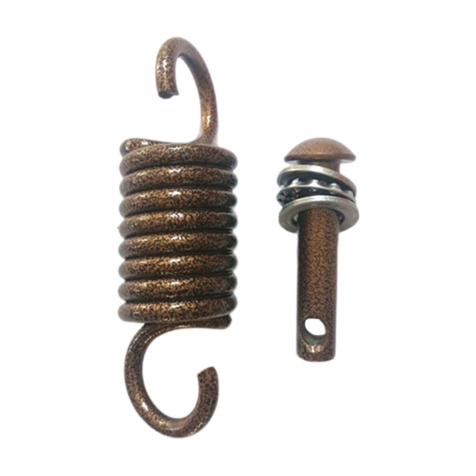 Magideal - Tapón De Pasador De Resorte Para Silla De Hamaca, Resorte Profesional De Metal Compatible Café