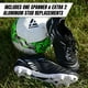 thumbnail image 2 of Zapatos de fútbol Vizari Valencia SG Soft Ground para hombre negros, 2 of 3