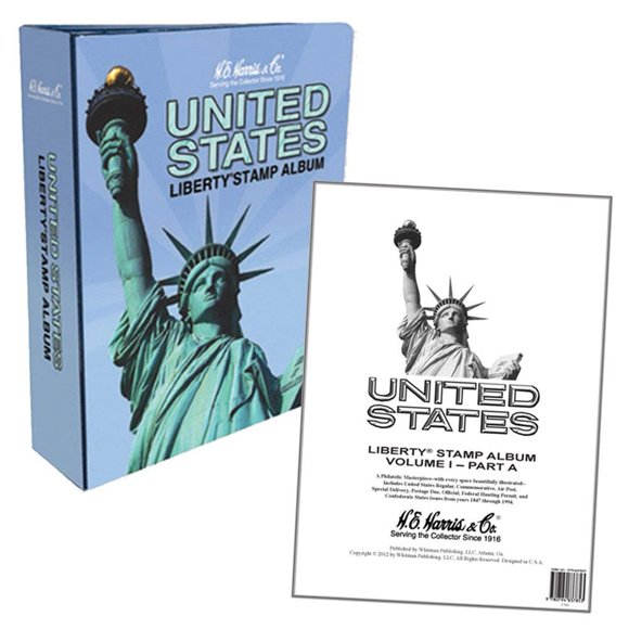 Álbum de Sellos H.E. Harris Liberty Parte A 1847-1994