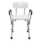 thumbnail image 1 of Silla De Ducha Para Baño Con Apoya Brazos Respaldo Portatil, 1 of 3