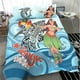 thumbnail image 3 of Juego De Cama Tonga Niñas Polinesias Con Tiburón, 3 of 3