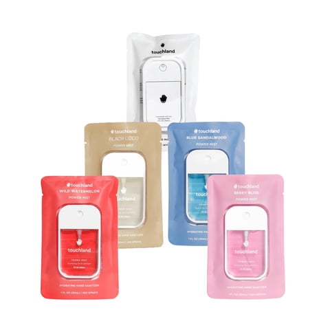 Paquete De Aerosol Desinfectante Para Manos Touchland Dream 5, 30 Ml