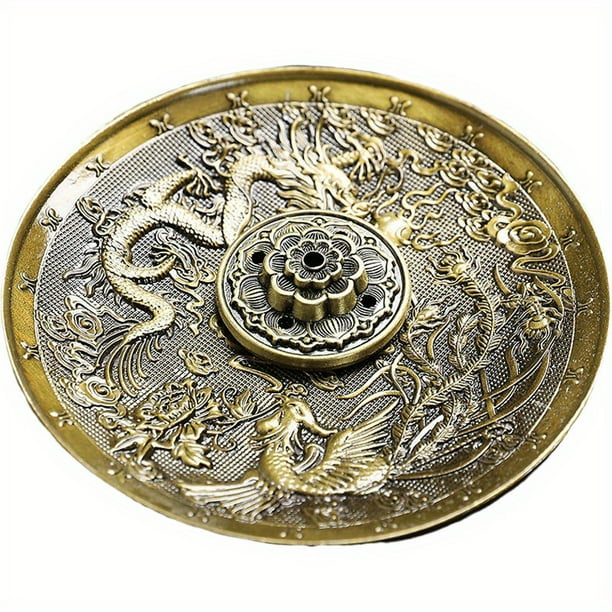 Add a Touch of Zen to Your Home with this Chinese Dragon Incense Holder!