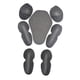 thumbnail image 2 of 7 Piezas De Hombreras Y Coderas Ajustables, Accesorios Fáciles De Limpiar Para Motocicleta, 2 of 5