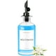 thumbnail image 1 of Dispensador de enjuague bucal Lewistin de vidrio transparente de 350 ml con boquilla de acero inoxidable, 1 of 3