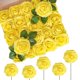 thumbnail image 1 of Flores Artificiales N&T NIETING Rosas de Espuma Amarillas x50, 1 of 7