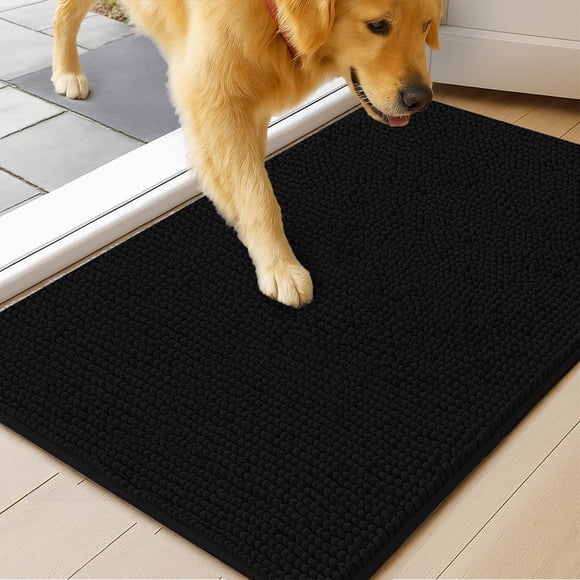 Alfombra para puerta de perro MUDGUARD MAT 91 cm x 152 cm negra