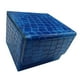 thumbnail image 2 of Caja Para Baraja De Cartas Coleccionables, Almacenamiento De Cuero PU Para álbum De Cartas De Fútbol TCG, Color Azul, 2 of 5