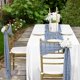 thumbnail image 4 of Xiao Hua Correas Beige para Respaldo de Asiento -2 Piezas, Cinturón de Silla Preatado de 108.27 X 15.75 Pulgadas, Adecuado para Jardín Exterior, Boda, Playa, Ceremonia, Decoración de Silla de, 4 of 5