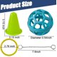 thumbnail image 2 of Bola de Golosinas nsgglecher Bunny Slow Feeder Estilo 2 - Azul, 2 of 7
