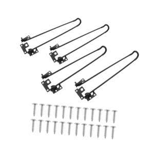 Bothyi - 4 Piezas De Patas De Escritorio Plegables, Patas De Mesa Resistentes Para Exteriores Para Escritorio De Oficina De Cocina, Altura De 35 Cm