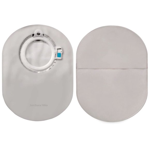 Bolsa de ostomía Coloplast SenSura Mio, 60 mm, punta plana y cerrada