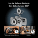 thumbnail image 4 of Kit Selfie Pro: Grip + Luz + Espejo + Trípode Universal Black, 4 of 6