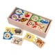 thumbnail image 1 of Puzzle Melissa & Doug con alfabeto autocorregible 52 piezas, 1 of 9