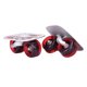 thumbnail image 1 of Roller Road Drift Skates Plate Outdoor Split Skateboard Rojo Negro Ruedas, 1 of 5