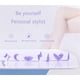 thumbnail image 2 of Maquinilla recortadora de bikini para mujer - Plantilla para afeitar bikini - Maquinilla para vello púbico - Herramientas especiales para moldear zonas íntimas, 7 piezas/juego, 2 of 6