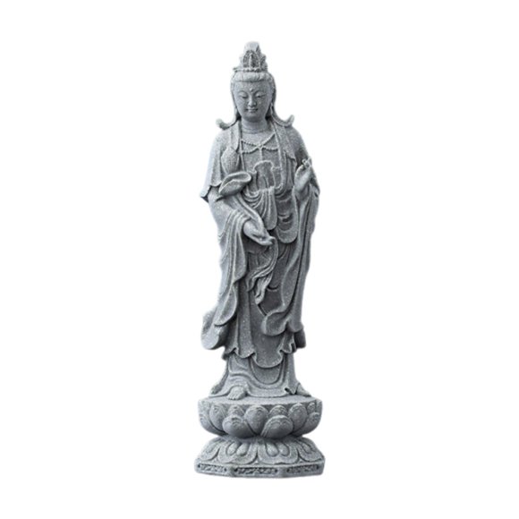 Estatua De Guan Yin, Adorno De Regalo, Figurita De Kuanyin Para Escritorio, Sala De Estar Y Armario.