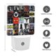 thumbnail image 2 of Batman / Hombre Murciélago Luz nocturna LED con sensor de anochecer a amanecer para dormitorio, baño, pasillo, escaleras - Lámpara LED nocturna de enchufe, 0.5W - 1 pieza, 2 of 6