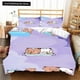 thumbnail image 1 of Kawaii Bubu and Dudu Anime Bedding Set Duvet Cover Comforter Bed Twin Full Size Bedding Set Kids Bed Sheets, 1 of 5