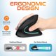 thumbnail image 2 of Ratón Delton Ergonómico Vertical Inalámbrico USB‑C, 2 of 9