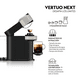 thumbnail image 3 of Cafetera Nespresso Vertuo Next Gris con Espumador de Leche, 3 of 13