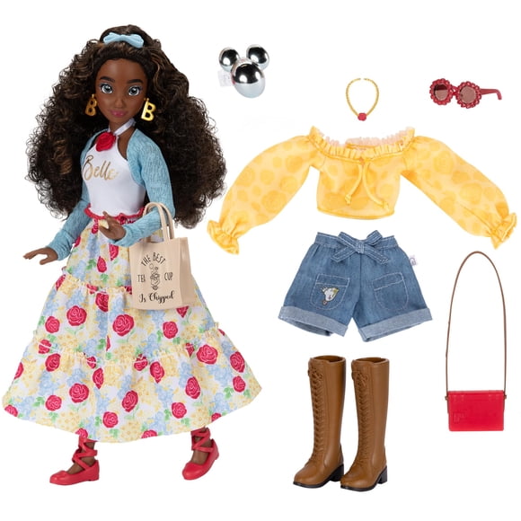 Muñeca moderna Disney ILY 4ever Belle de 11,5 cm con 13 articulaciones