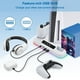 thumbnail image 2 of Estación de Enfriamiento AARONMEI para PS5 y PS5 Slim con Cargador Dual y Soporte Vertical Blanco, 2 of 3